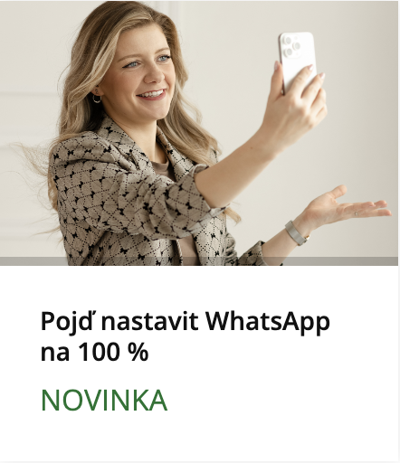 Pojď nastavit WhatsApp na 100 %